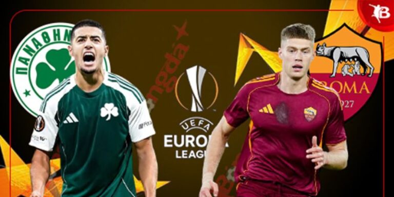 Soi Kèo Trận Panathinaikos Vs AS Roma Lúc 3h00 Ngày 30/1/2026 - Europa League